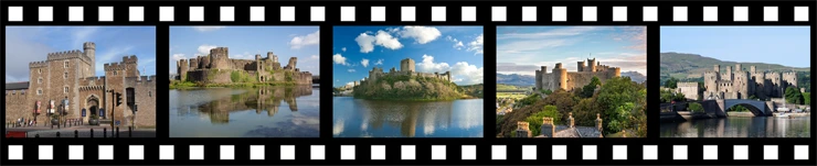 Luxury Castles of Wales and the Marches Tour Film Strip