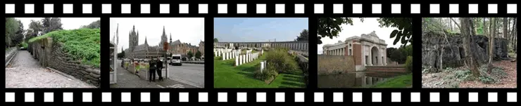 Ypres Salient Tour film Strip